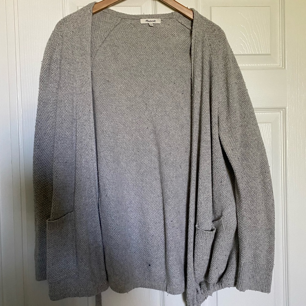 Gray Madewell Cardigan Size M